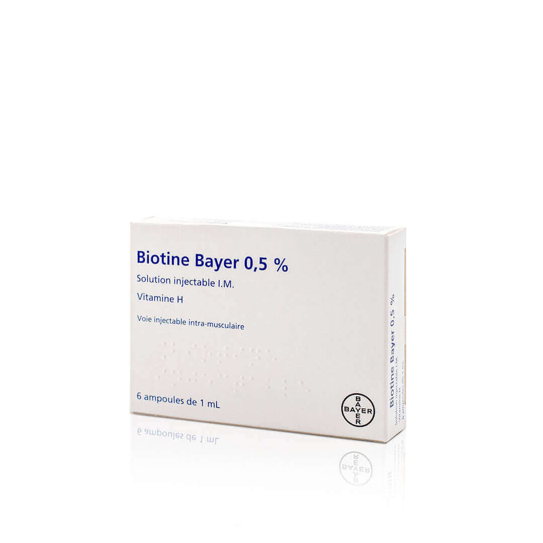 Biotine Bayer 0.5% Solution Injection 6 x 1ml