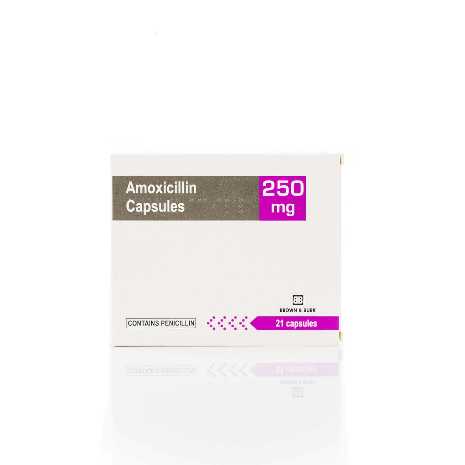 Amoxicillin Capsules 250mg (21 pack)