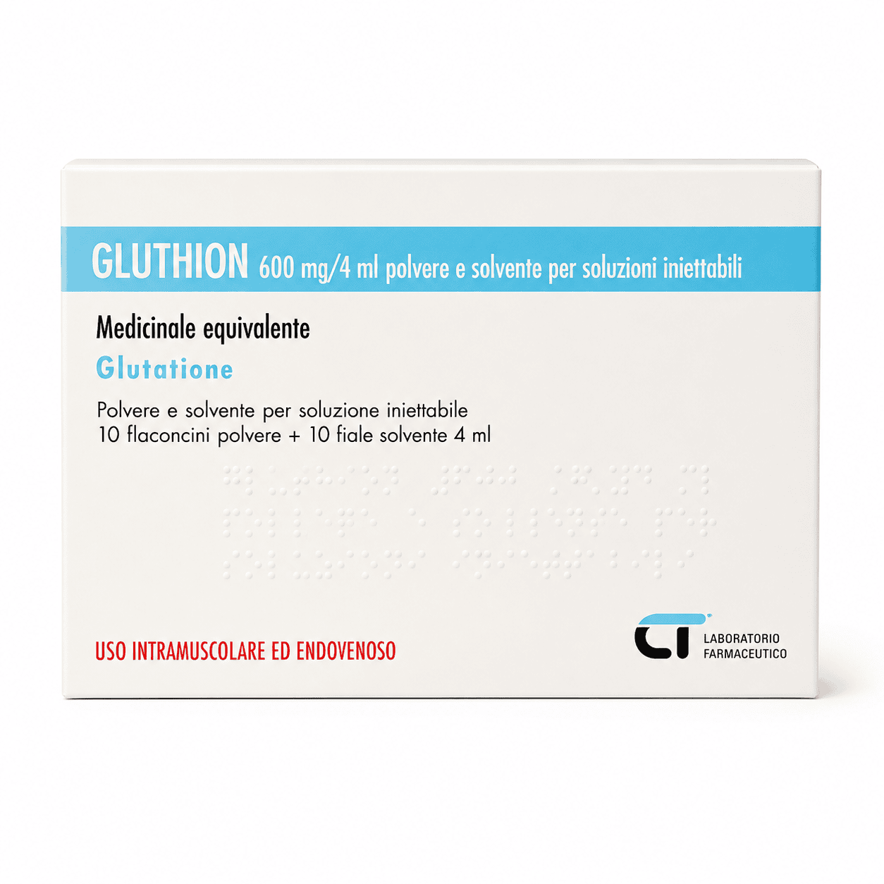 Glutathione 600 mg/4 ml (10 Vials)
