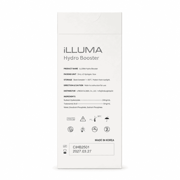 iLLUMA Hydro Booster 3 x 2ml Syringes - Image 3