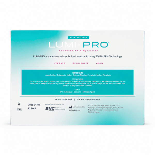 LUMI-PRO Skin Booster Triple pack – 3 x 2ml - Image 2