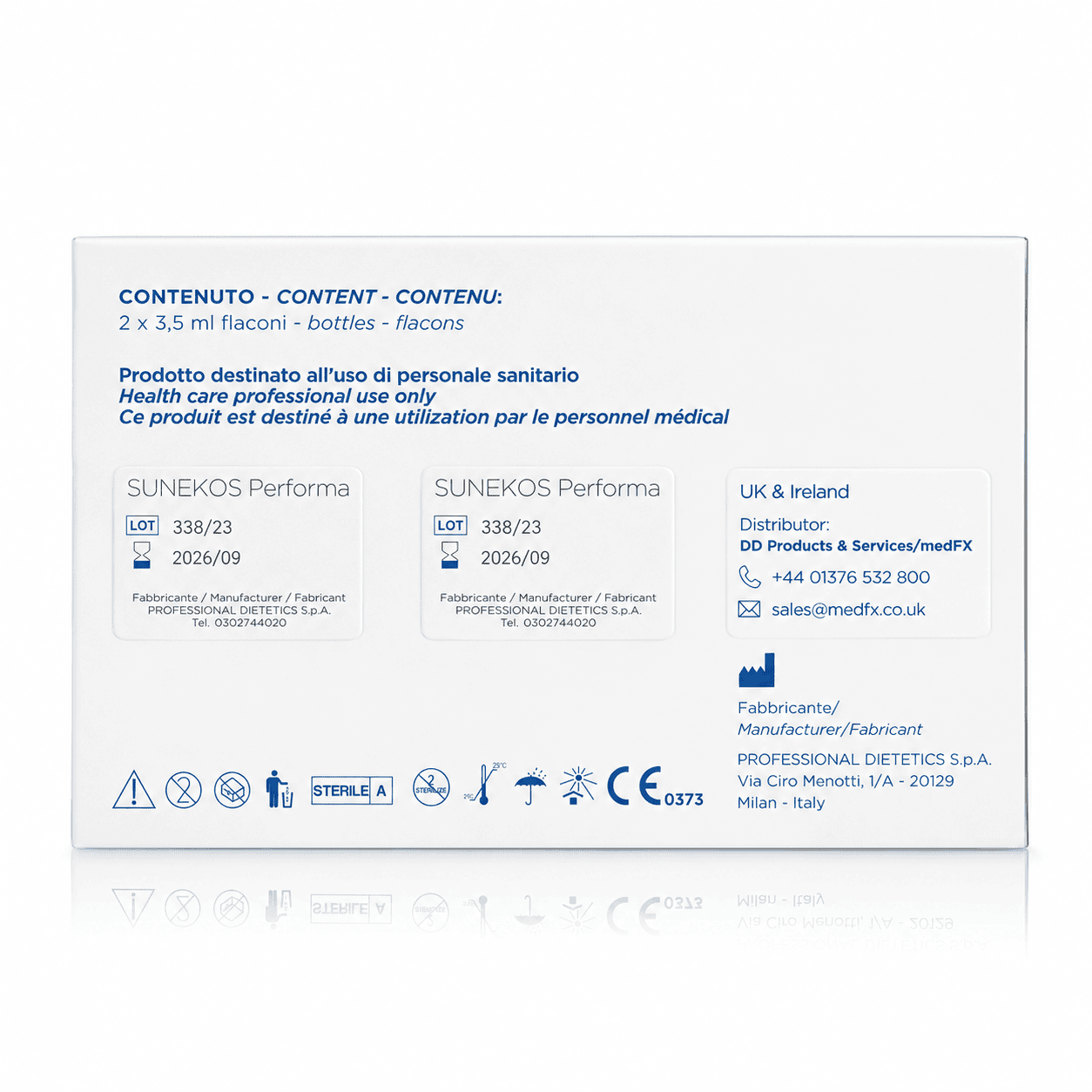 Sunekos Performa (2 x 3.5ml Vials) - Image 2