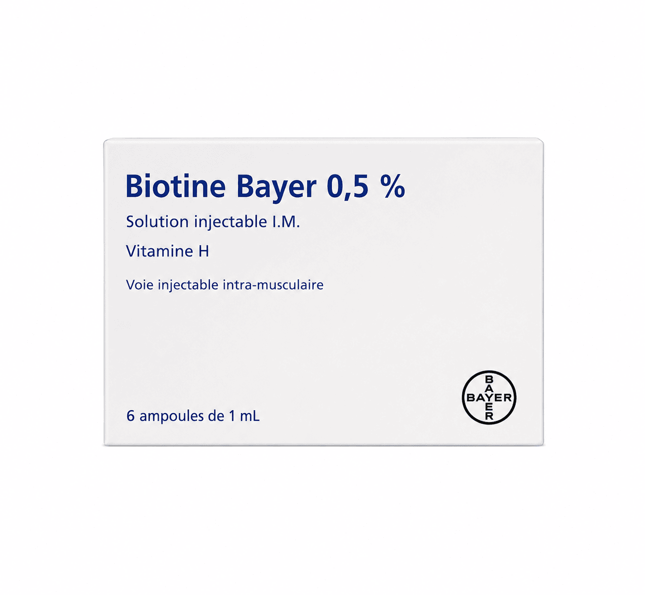 Biotine Bayer 0.5% (6 Vials)