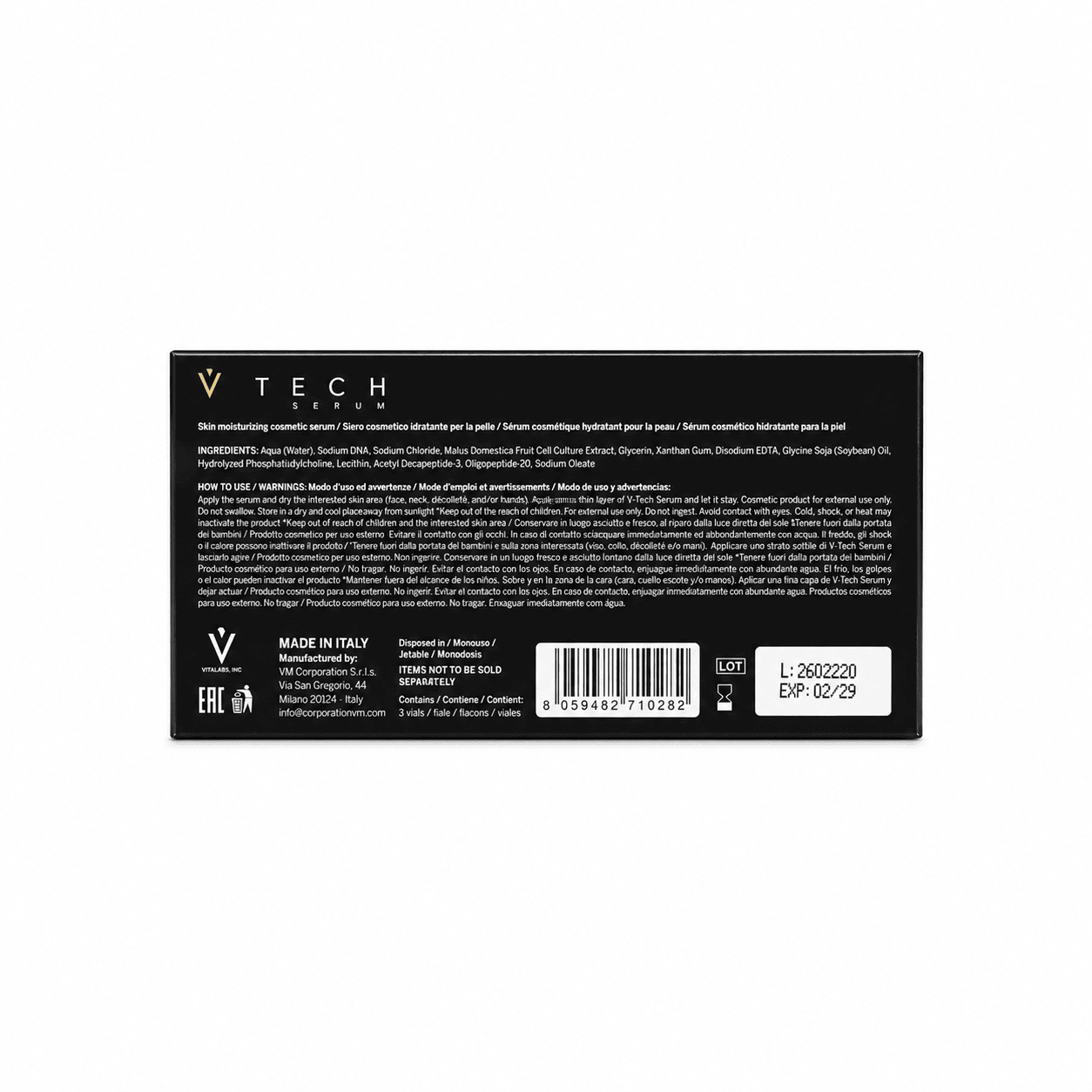 V-Tech Exosome System 5ml (Single Vial) - Image 3