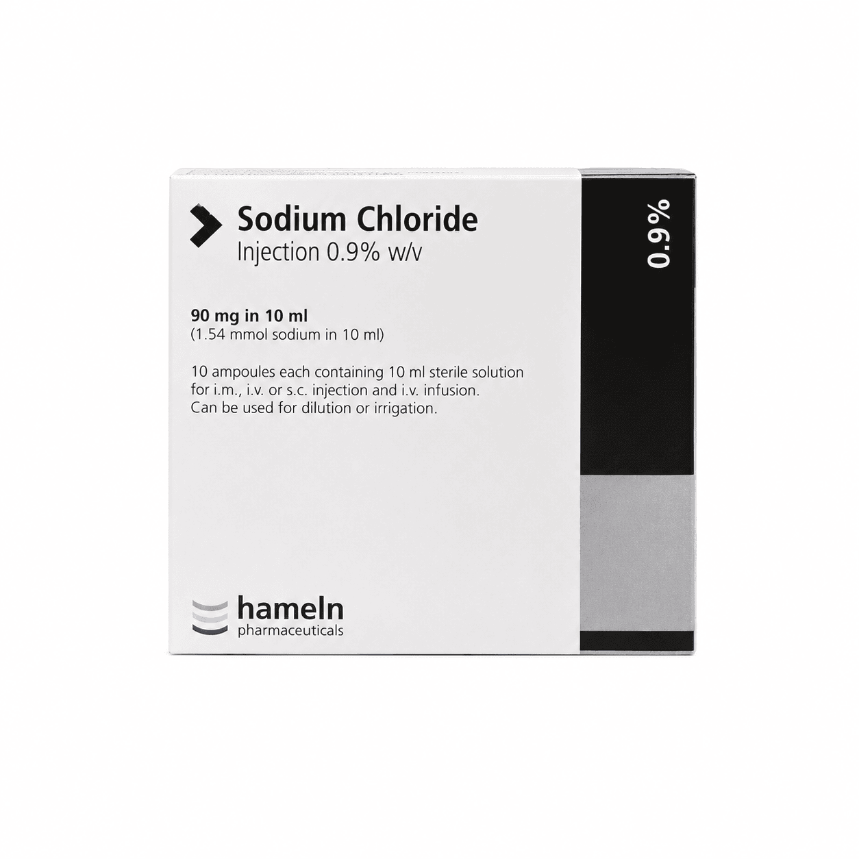 Sodium Chloride 0.9% 10ml (10 Pack)