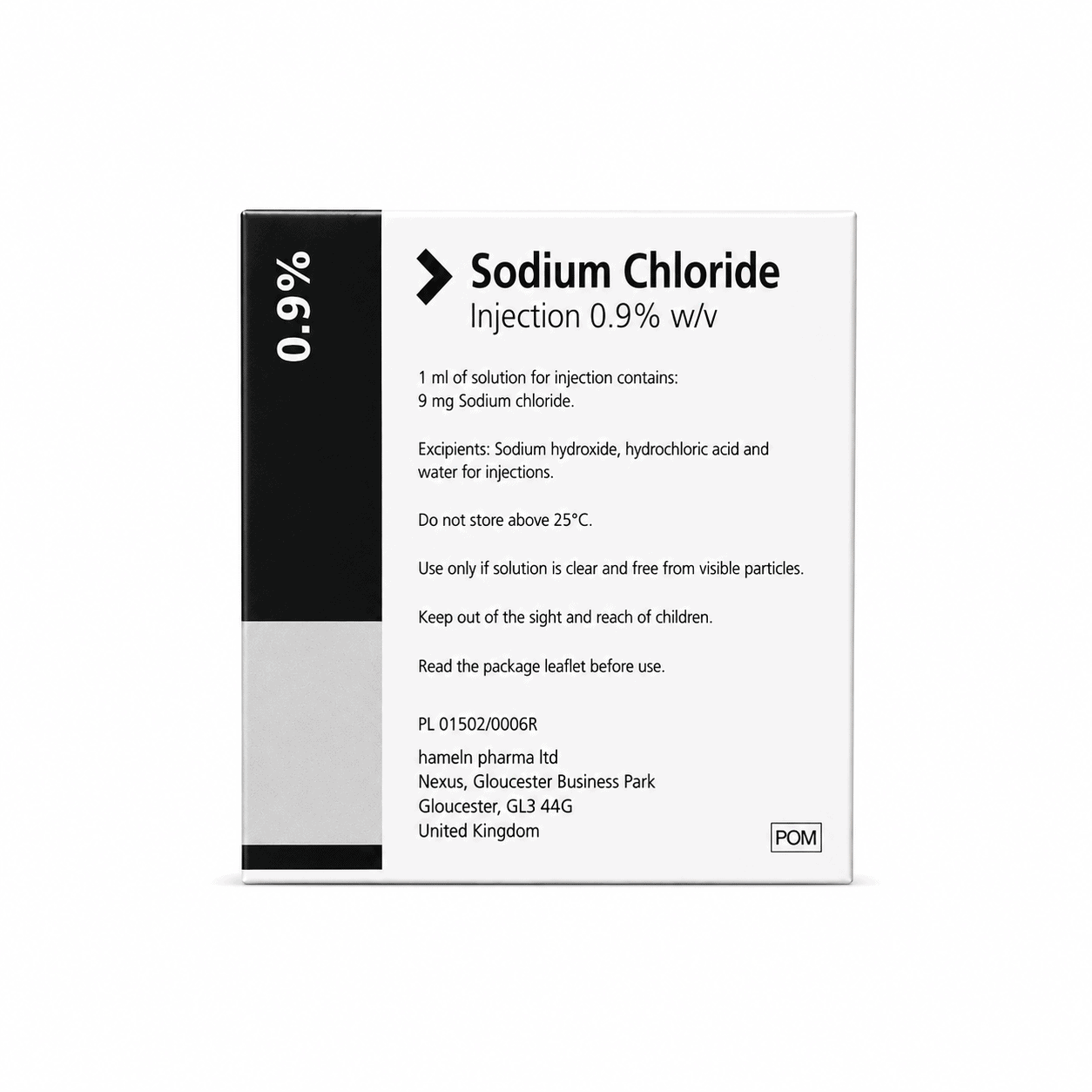 Sodium Chloride 0.9% 10ml (5 Pack) - Image 2