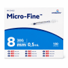 Embecta Insulin Syringe 0.5ml (30G x 8mm) x 100