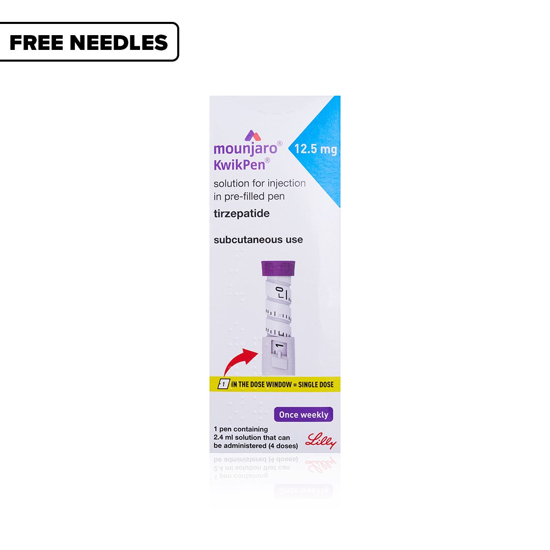 Mounjaro Kwikpen soln for inj 12.5mg/0.6ml 2.4ml p/f pen