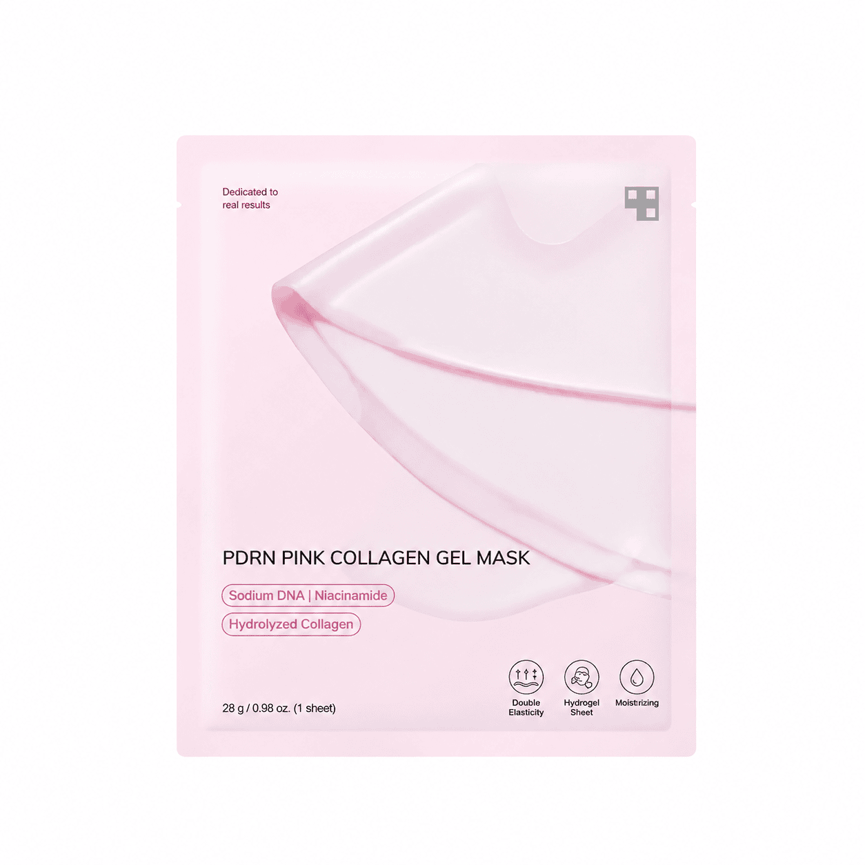 PDRN Pink Collagen Gel Mask (Single)