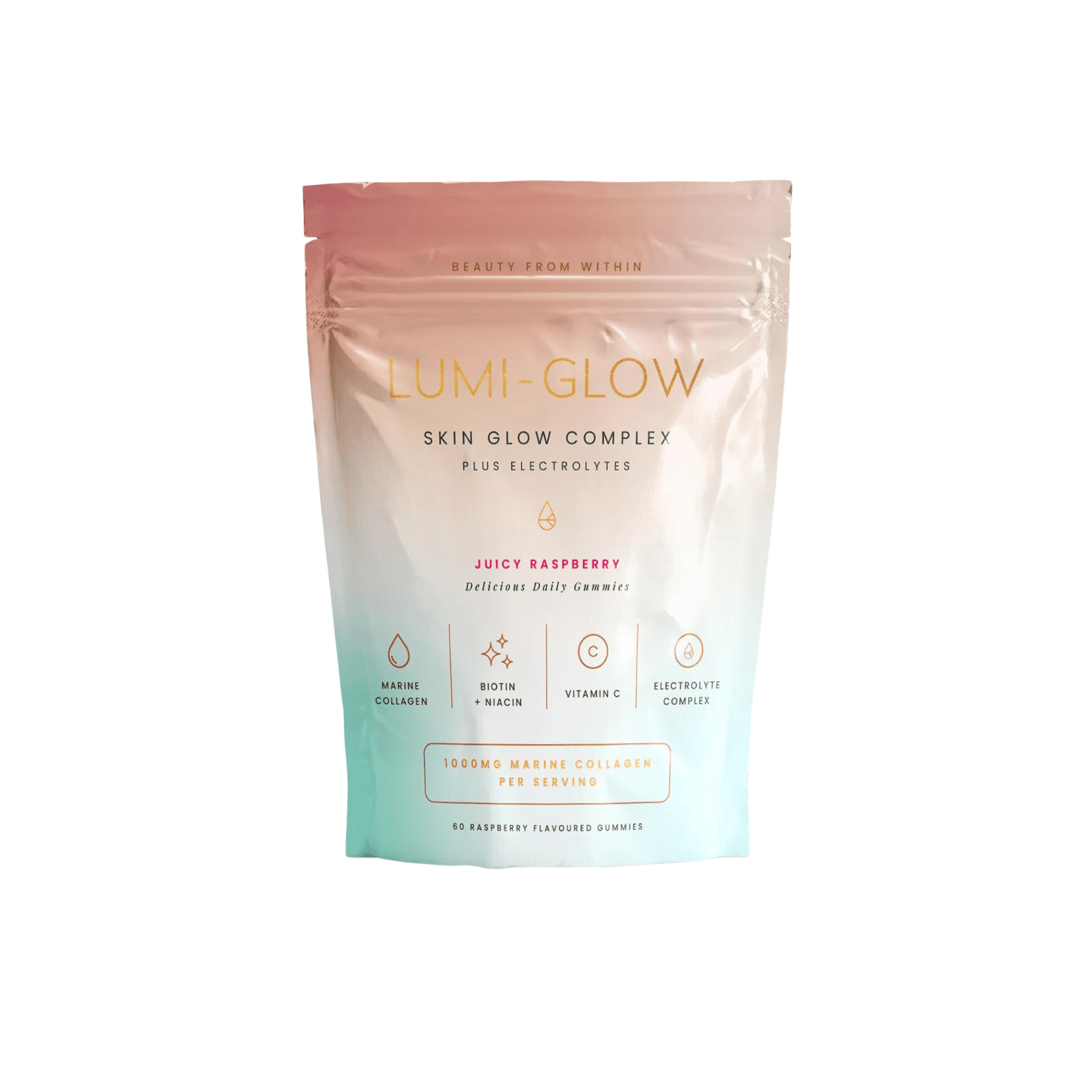 LUMI-GLOW Marine Collagen Gummies (60 Pack)