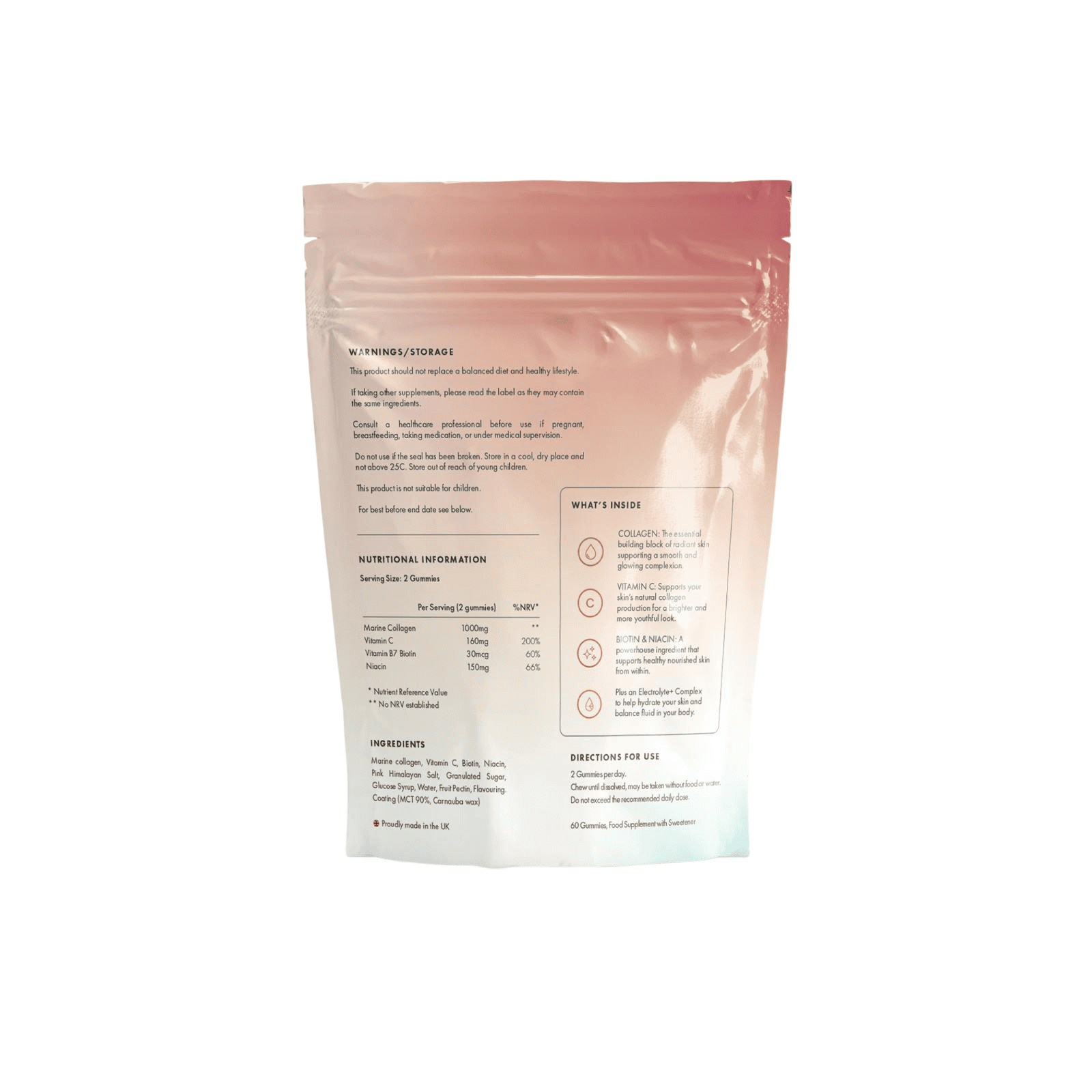 LUMI-GLOW Marine Collagen Gummies (60 Pack) - Image 2