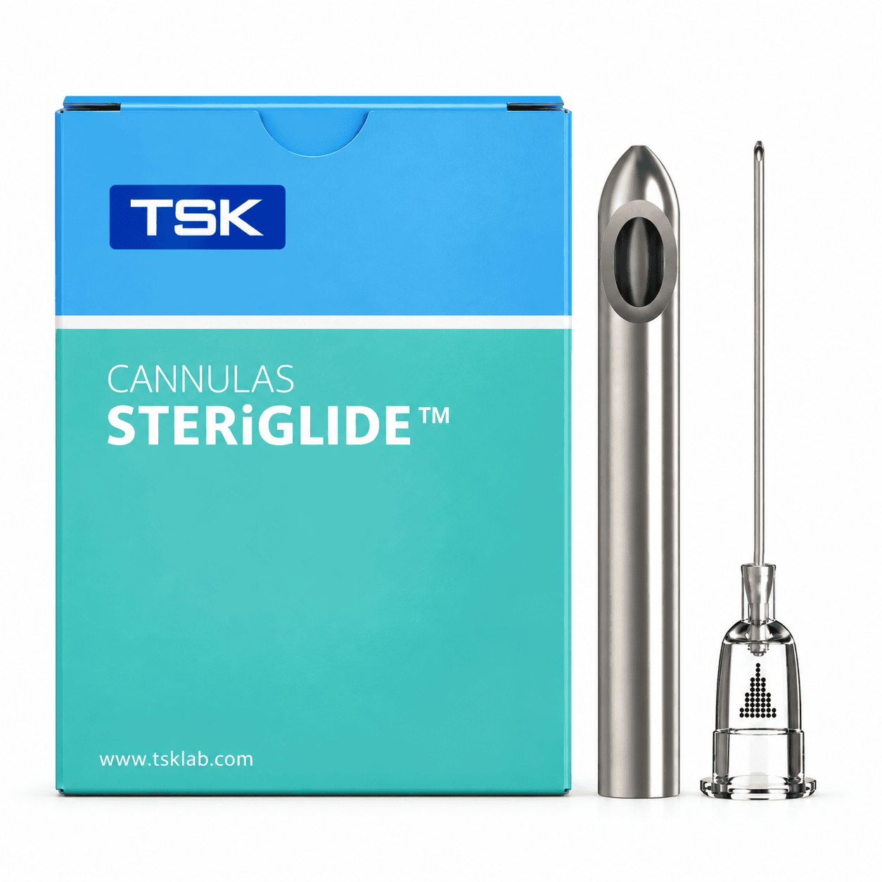 TSK STERiGLIDE Cannulas 22G x 50mm (x20)
